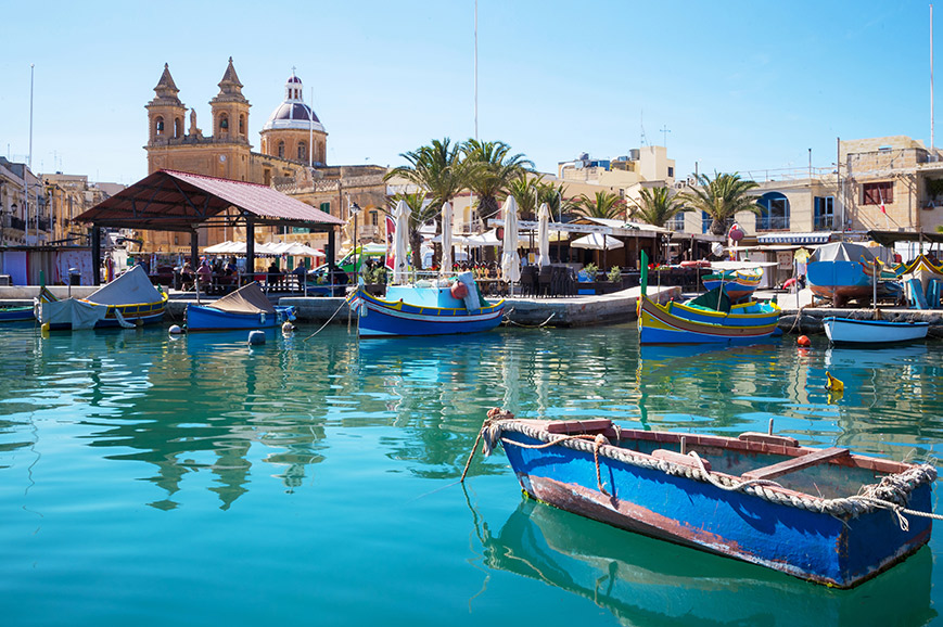 Malta - Blue Grotto and Marsaxlokk