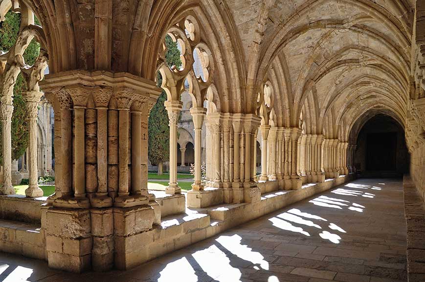Tarragona and Poblet Monastery entrance