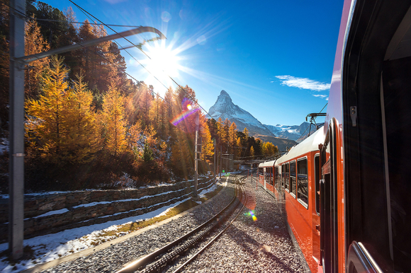 Gornergrat Glacier by Train