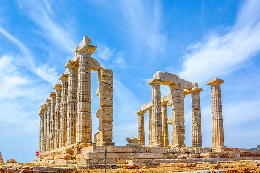 Visit the Temple of Poseidon - Entry