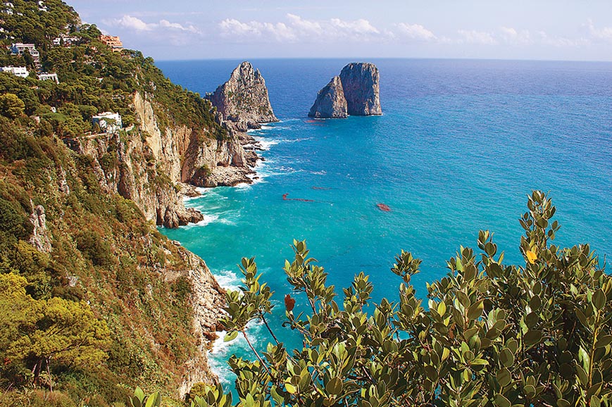 Italy - Sorrento - The Beautiful Island of Capri