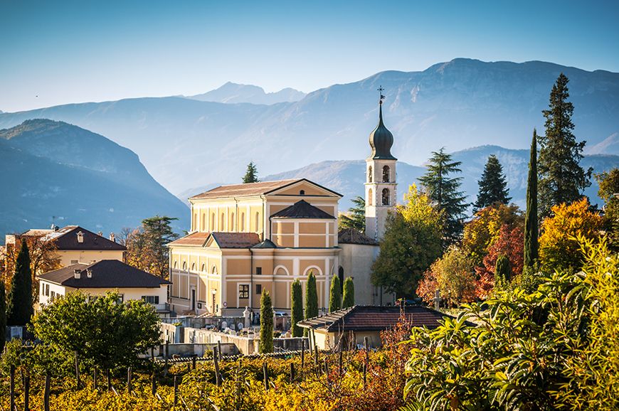 Italy - Trento and its majestic mountains