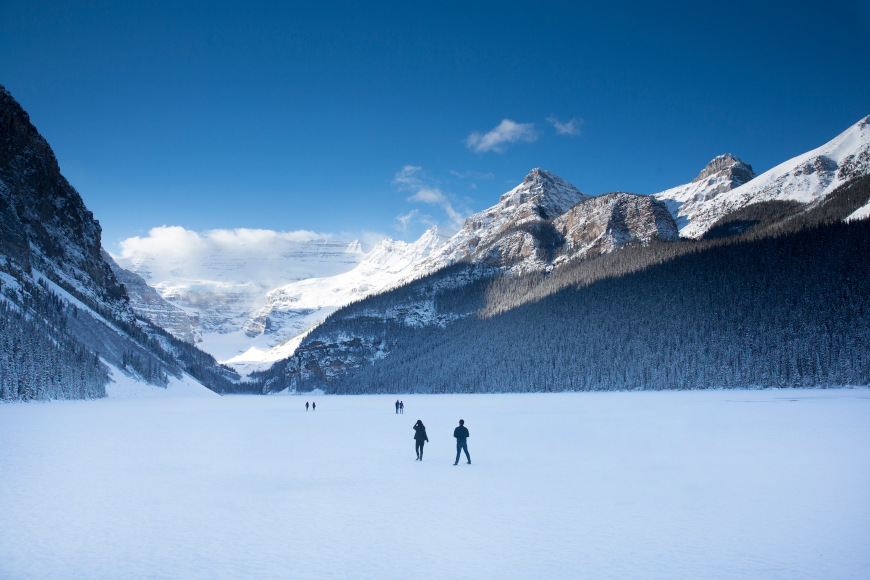 Lake Louise - Snowshoeing