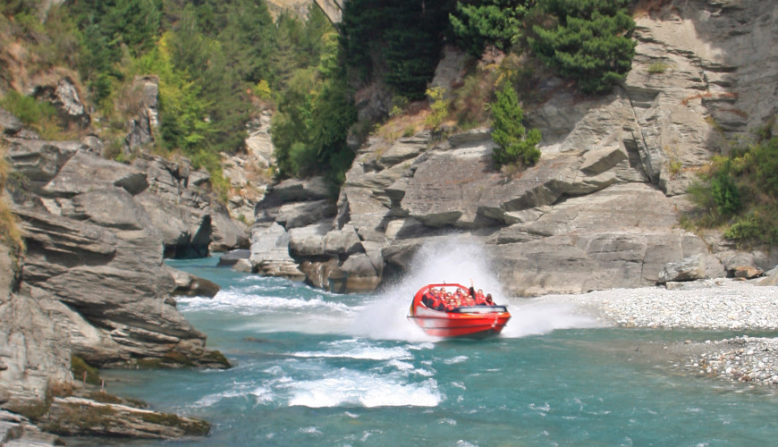 New Zealand - Queenstown - Jet Boat Ride