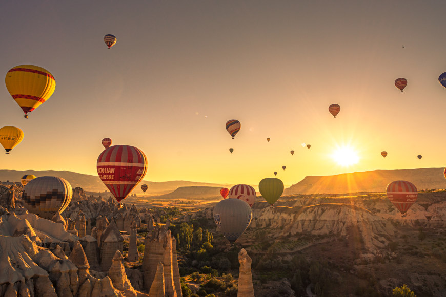 Cappadocia - Sunrise Hot Air Balloon Viewing