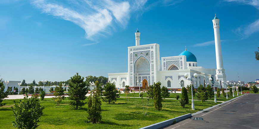 Arrival in Tashkent