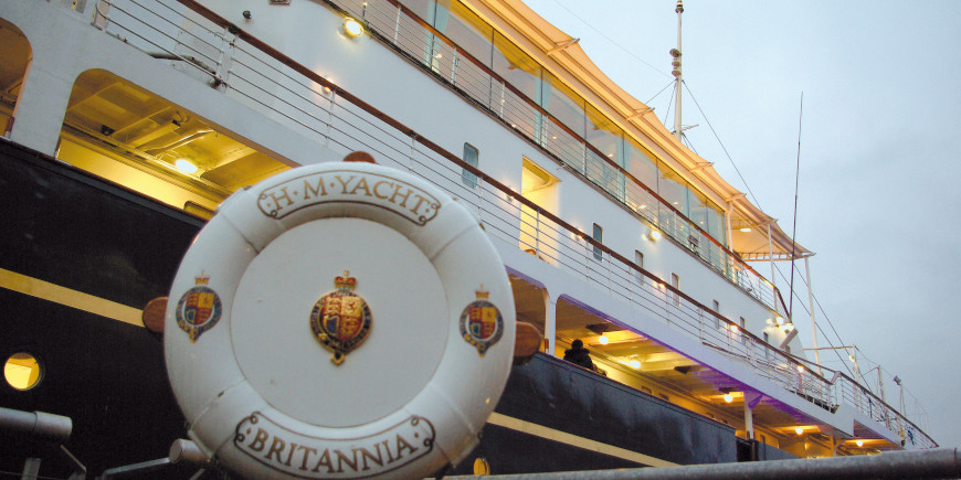 The Royal Yacht Britannia